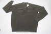 Peter Millar Merino Wool  Mens Medium OLVBR 1/4 Zip Sweater 721A 00989359 New