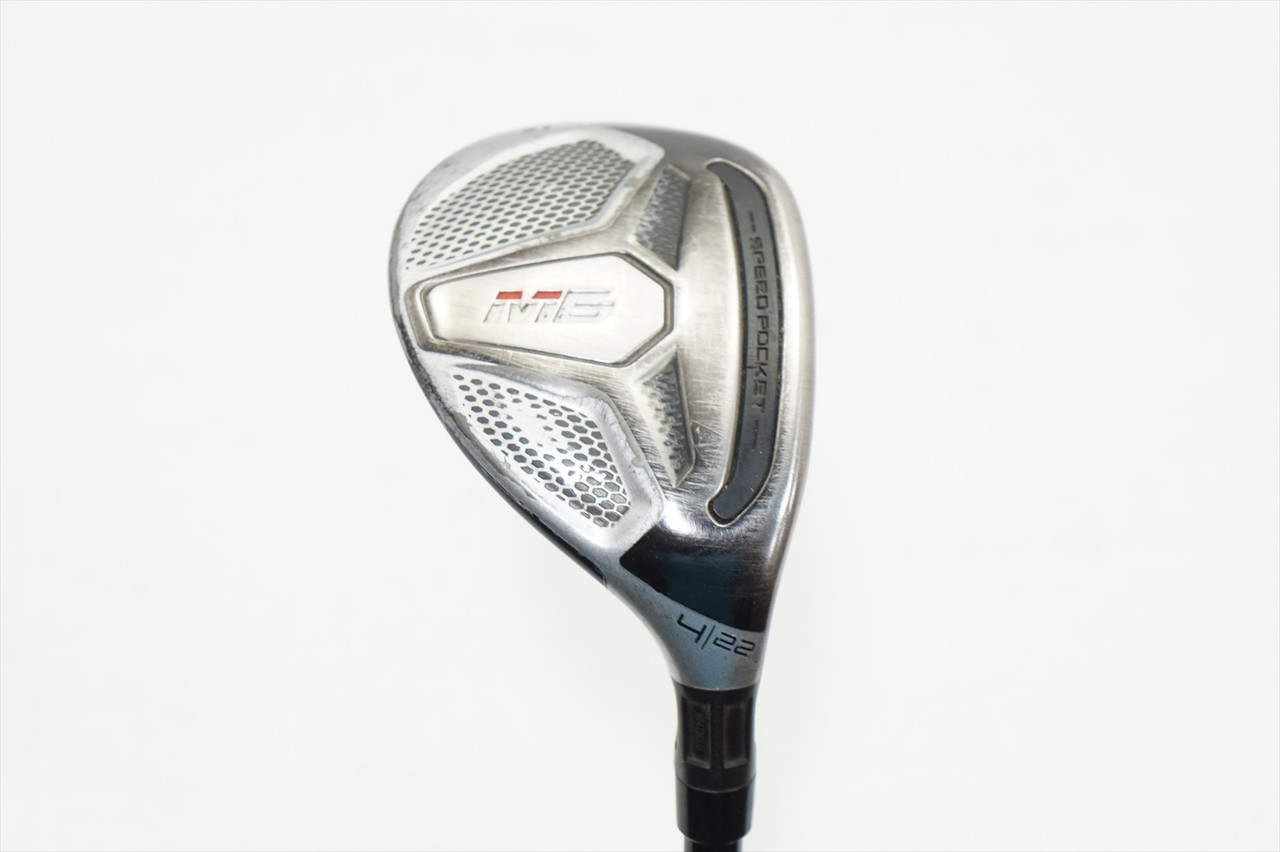 Taylormade M6 RESCUE 4U 22° Taylormade M6 Rescue 22° 4 Hybrid Regular Flex 1065695 Good HB8-3