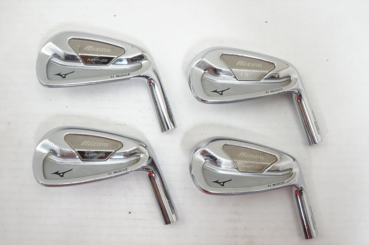 Mizuno Mp-59 7-Pw Iron Set Club Head Only .355 Taper 1044279