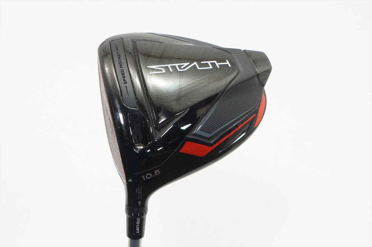 Taylormade Stealth 10.5° Driver Regular Hzrdus Rdx Red Fair Lefty HC ^