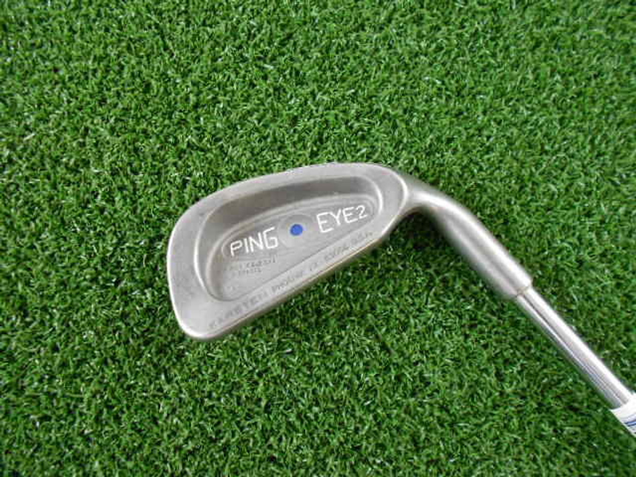 Ping Eye 2+ Blue Dot 4 Iron Zz Lite Stiff Steel Shaft Used Golf Right  Handed L65