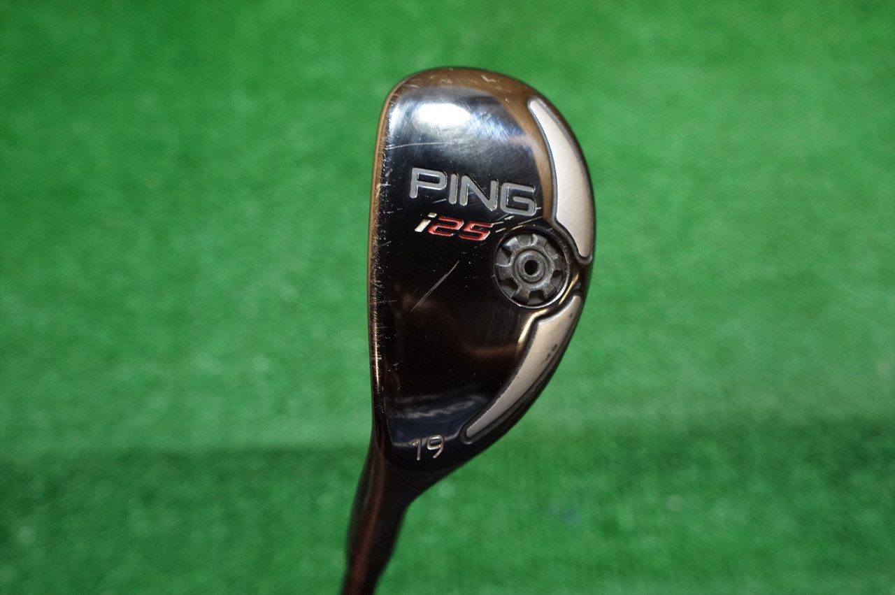 Ping I25 19 Degree 3H Hybrid Stiff Flex Graphite 0707126 Left Handed Golf  Club