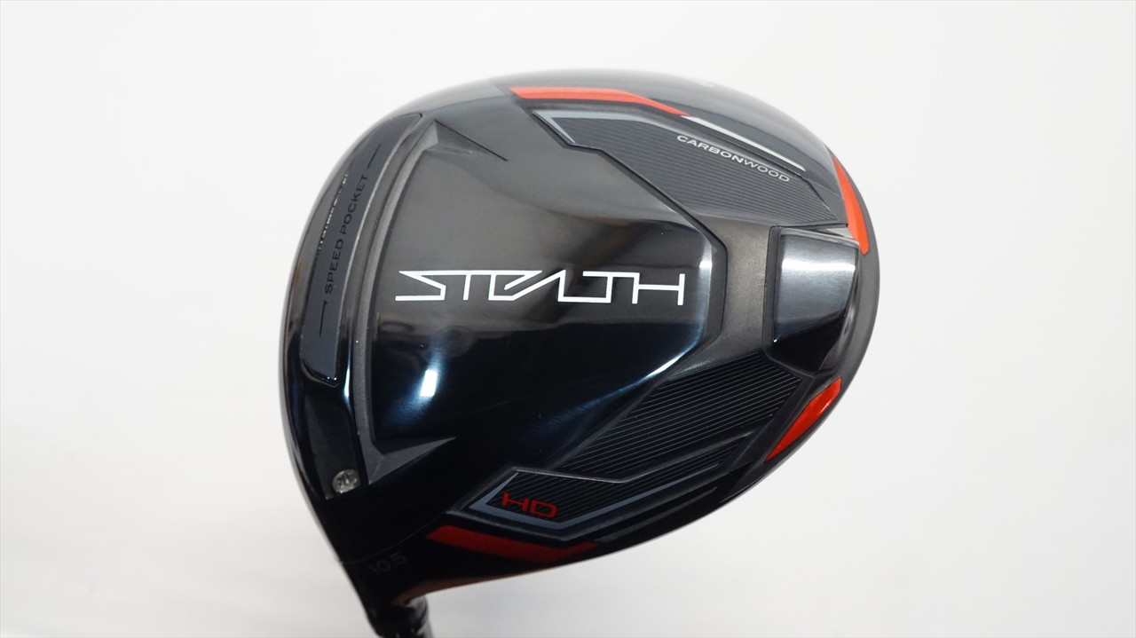 Taylormade Stealth Hd 10.5° Driver Stiff Ascent 60 Excellent Left Hand Lh  HC ^