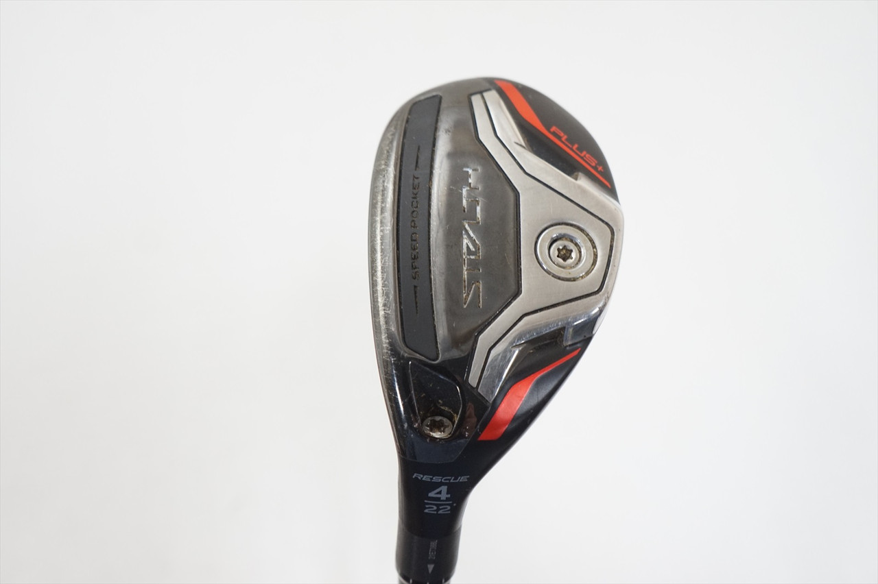 Taylormade Stealth Plus Rescue 22° 4 Hybrid Regular Fair Left Hand Lh w/ HC  ^