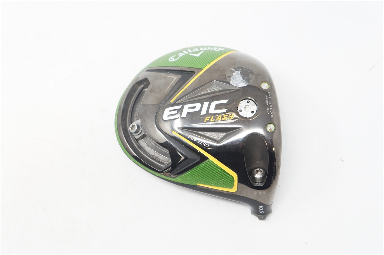 Callaway Epic Flash Sub Zero Triple Diamond 10.5* Driver Head Only Tour  Issue