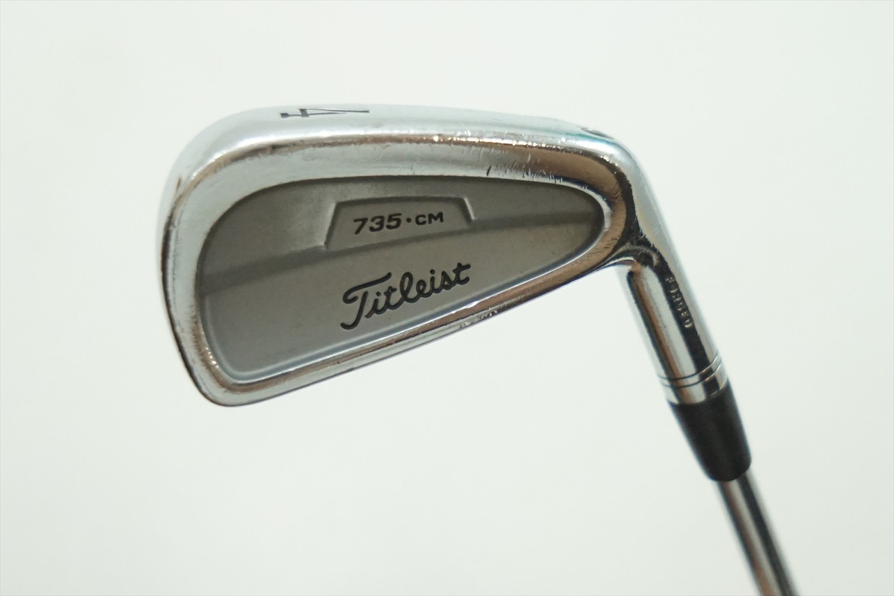 Titleist 735.Cm Chrome 4 Iron Stiff Dynamic Gold Steel 0737799