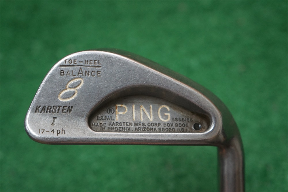 ★☆◎PING IRON◎☆★ Ping Karsten I Black Dot Stiff Single Iron 8 Iron 35.75