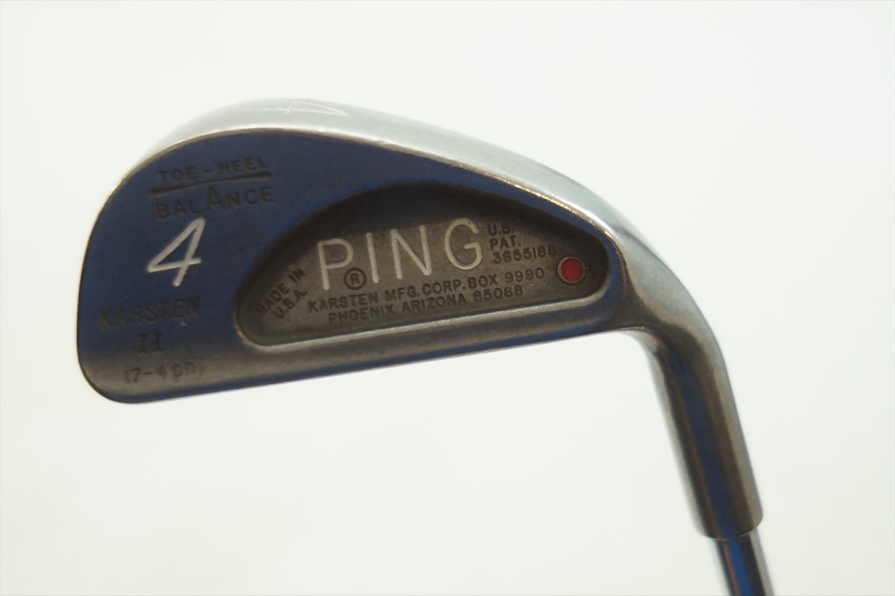 PING KARSTEN II 4 IRON REGULAR FLEX TT LLITE STEEL 0698259