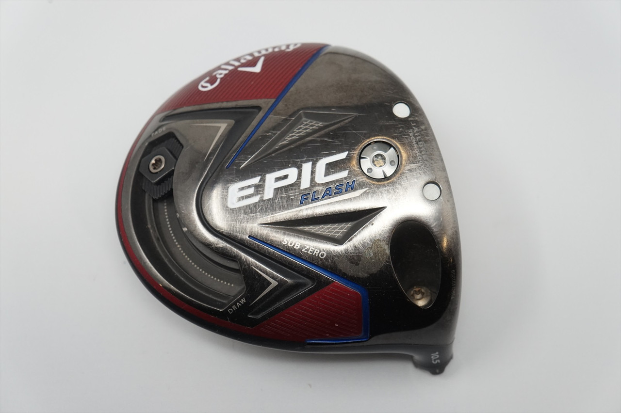 Callaway Epic Flash Sub Zero 10.5 Driver Club Head Only Custom Red