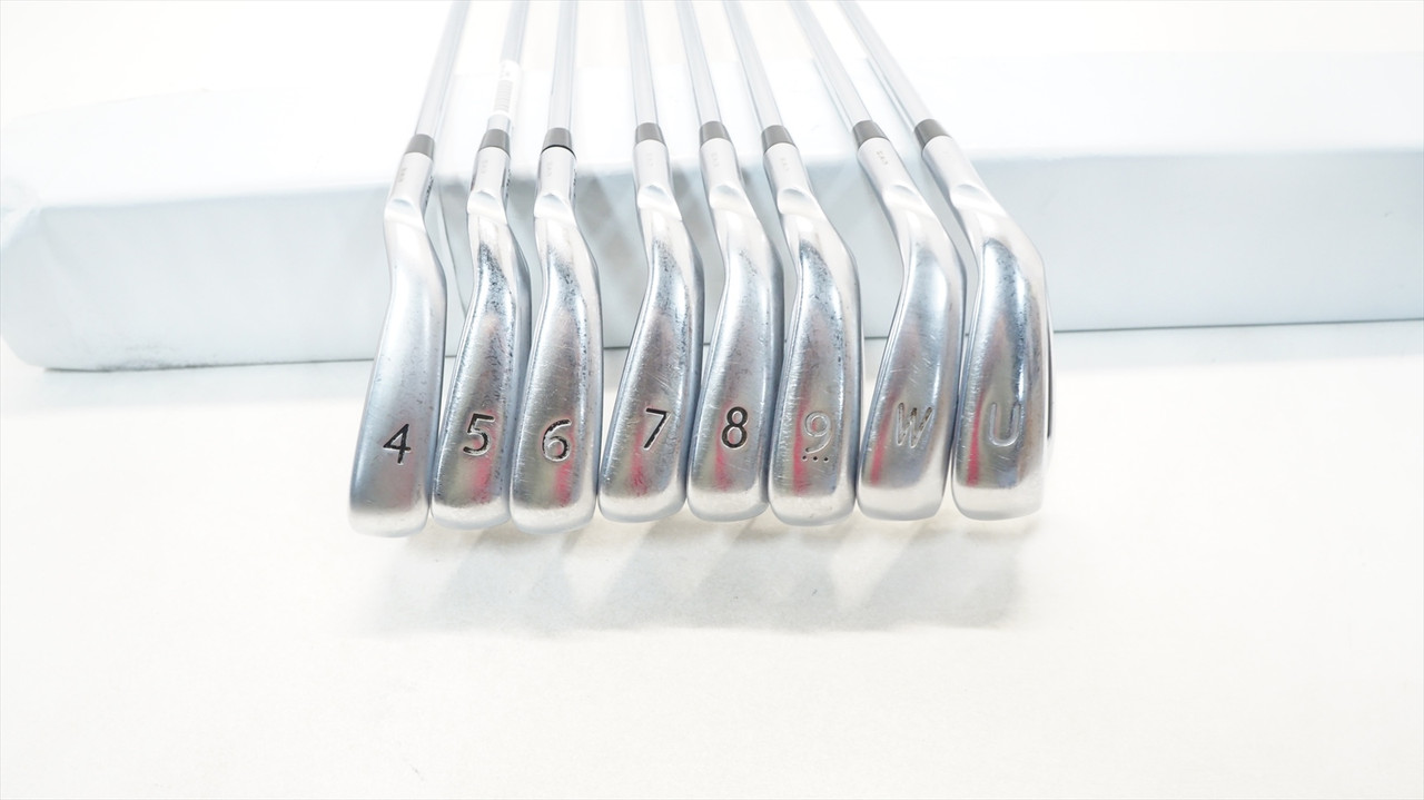 Ping G400 Black Dot Iron Set 4-Pw, Uw Regular Flex Awt 2.0 Steel 1081885  Good