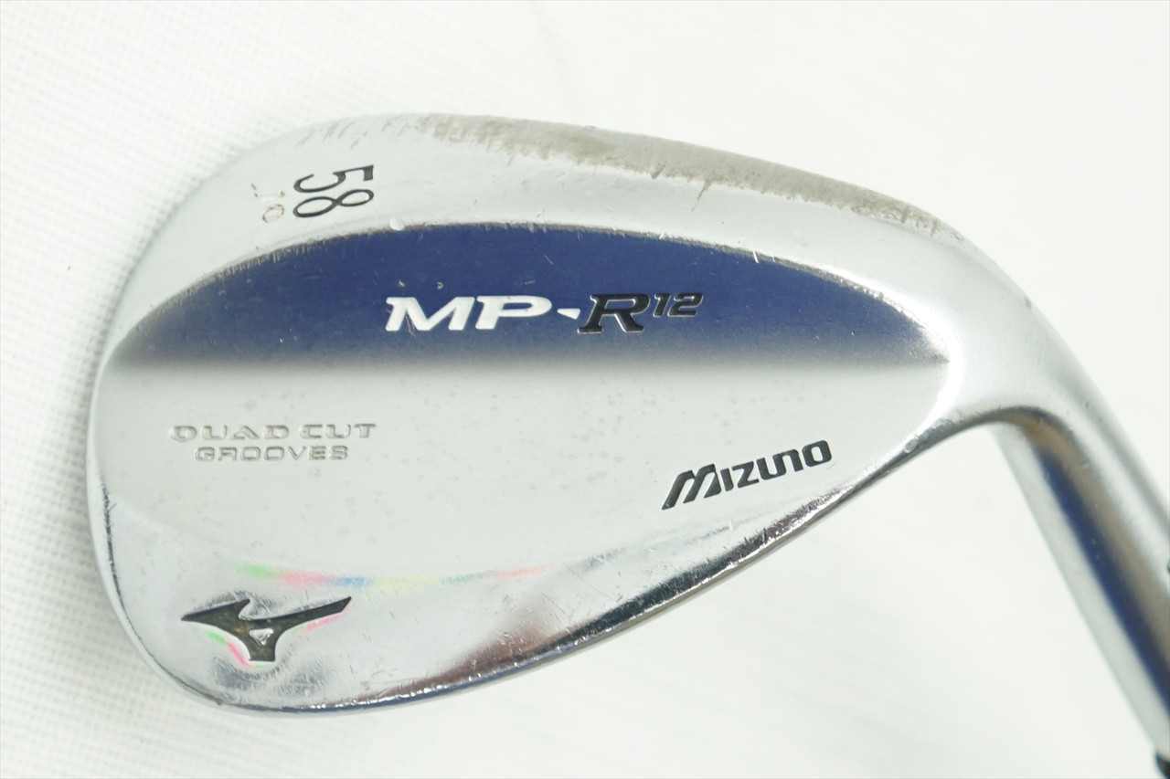 Mizuno MP R12 Mizuno Pro ウェッジ 2本セット MIZUNO MP R-12 WHITE SATIN 58-10 WEDGE FLEX DYNAMIC GOLD STEEL
