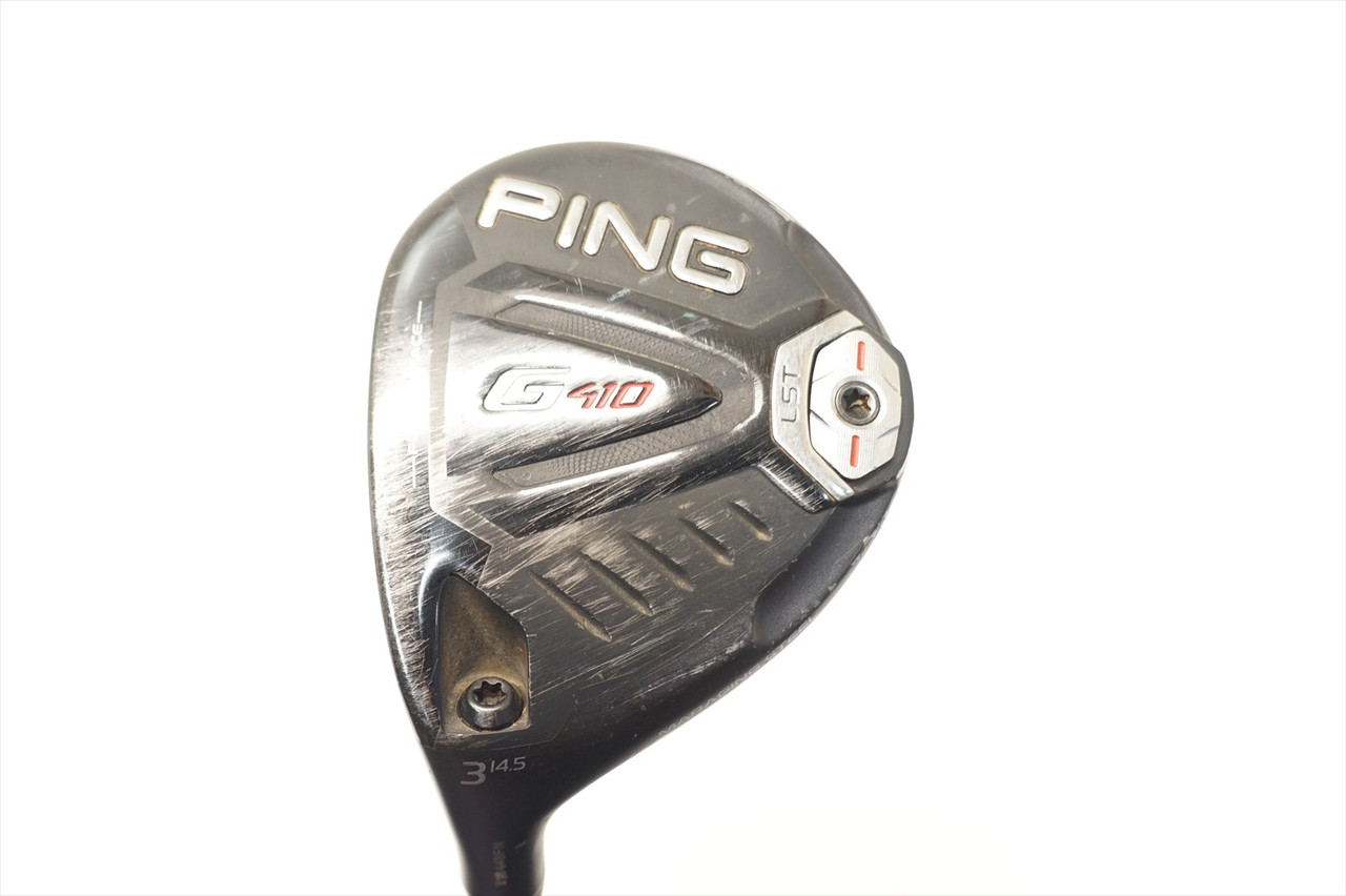 Ping G410 Lst 14.5° 3 Fairway Wood Stiff Flex Tour 75 1098682 Good Left  Hand Lh