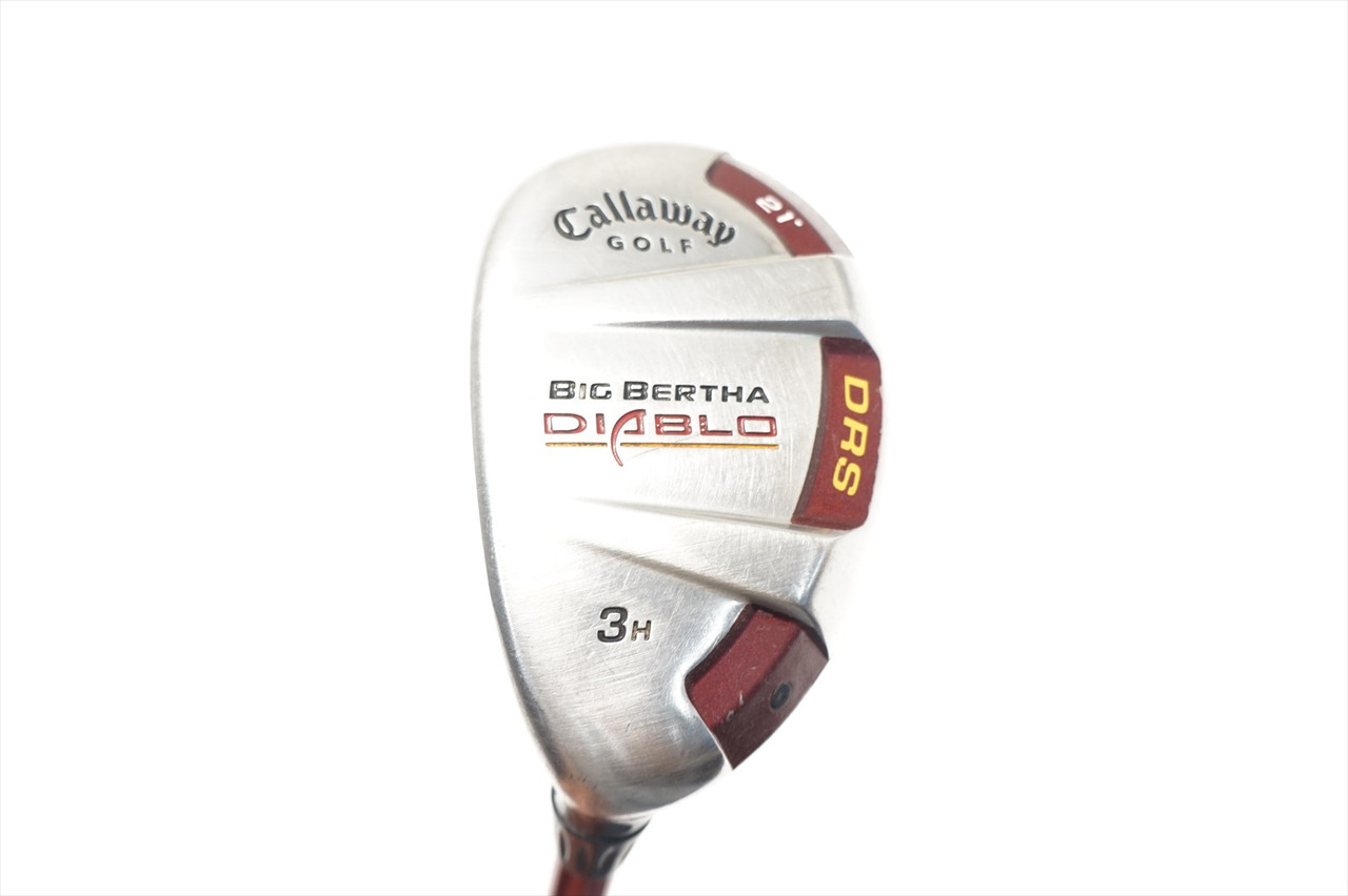 Callaway Big Bertha Diablo 21° 3H Hybrid Stiff 1121299 Good