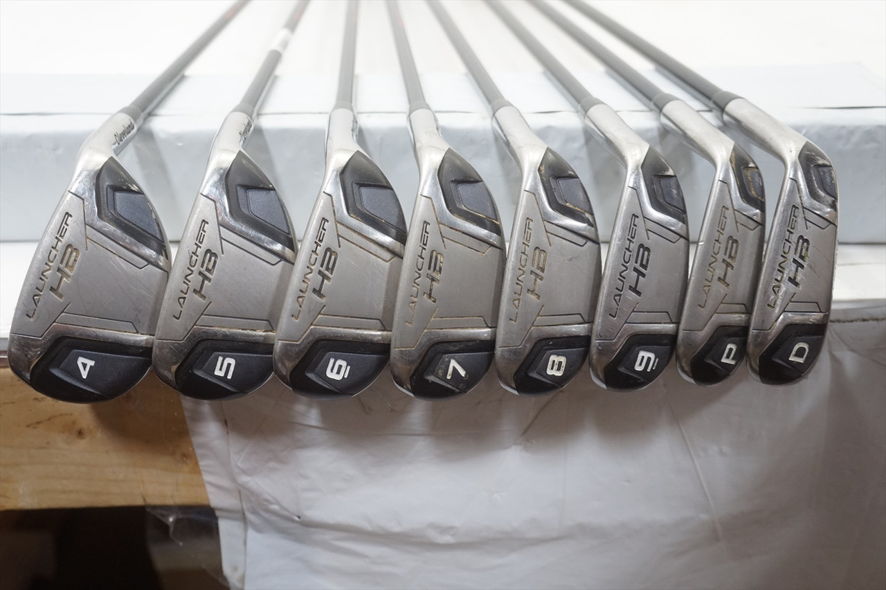 Cleveland Launcher Hb Turbo Iron Set 4-Pw, Dw Regular Miyazaki M 097028  Good IK1