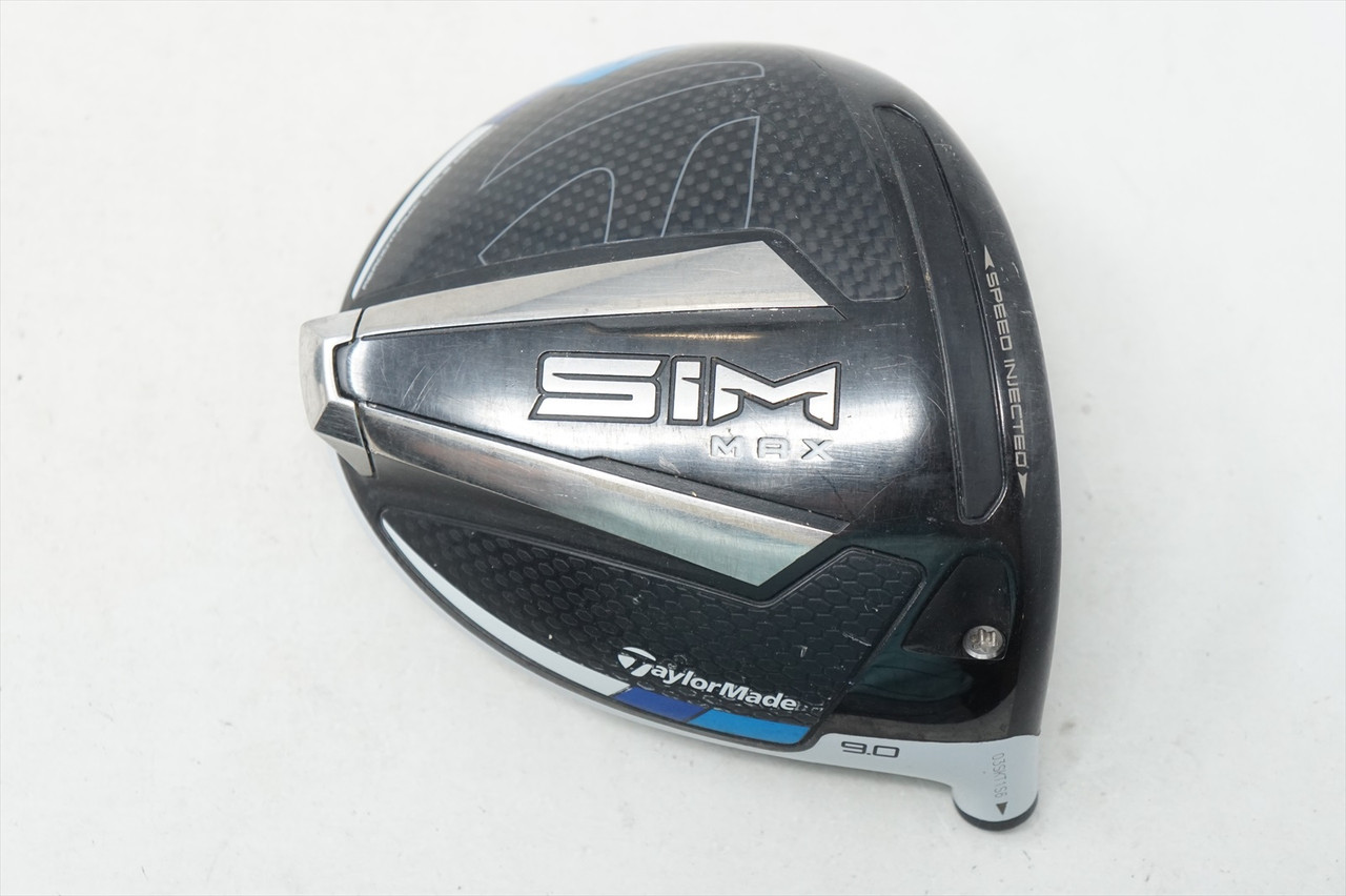 Taylormade Sim Max 9* Driver Club Head Only Good 1127948 - Mikes