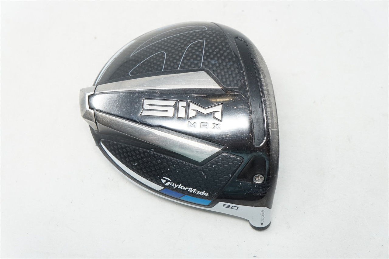 Taylormade Sim Max 9* Driver Club Head Only Fair 1127947 - Mikes