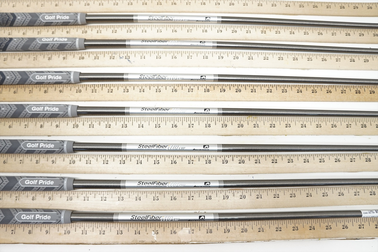 SteelFiber i110cw シャフト 7本セット Aerotech Steelfiber I110 Cw Regular 33.75