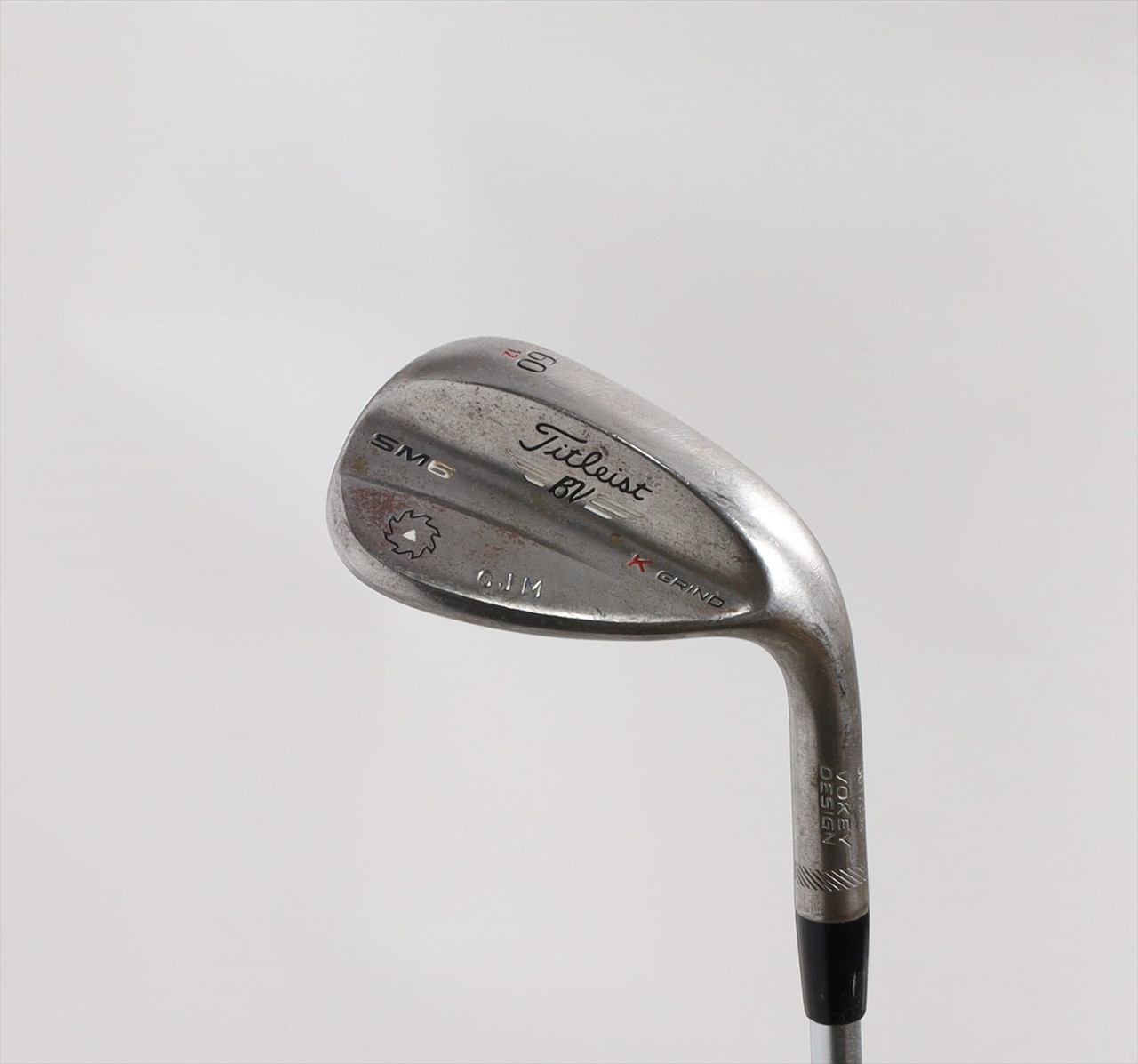 Titleist Vokey Sm6 Steel Grey Wedge 60°-12 K-Grind Stiff Kbs Tour 3352 Good  G25