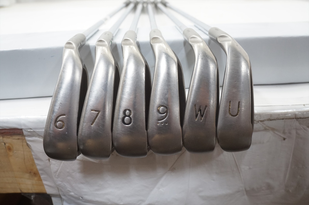 Ping G25 Green Dot Iron Set 6-Pw, Uw Stiff Flex Cfs Steel 1112589 Good