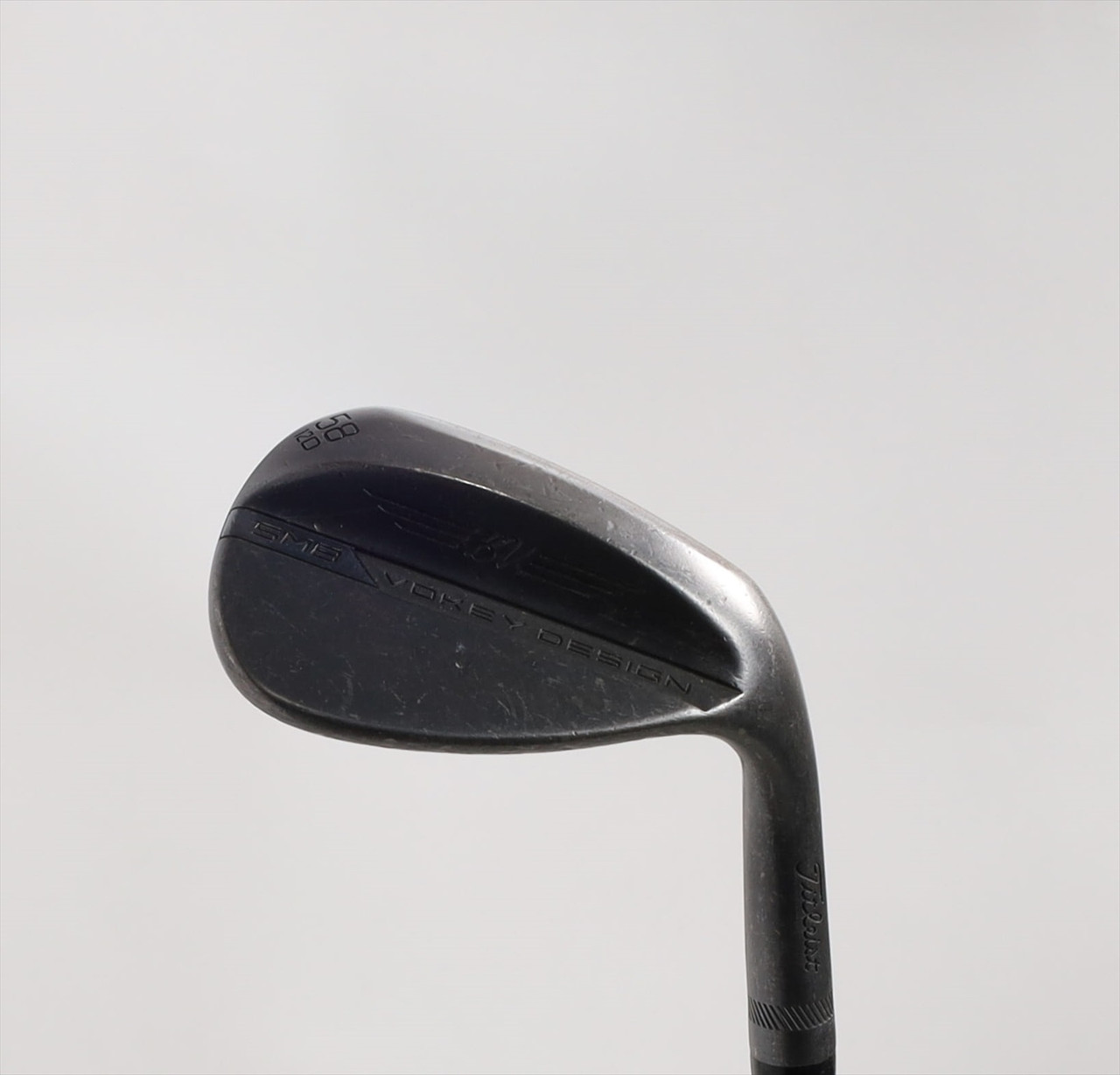 Titleist Vokey Sm8 Jet Black Wedge 58°-12 D-Grind Extra Stiff