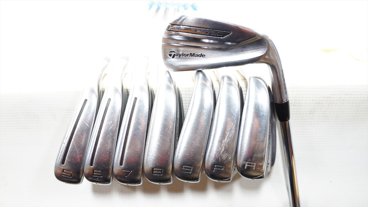 Taylormade P790 2017 Iron Set 4-Pw, Aw Regular Project X Steel 0940727 Good  L45