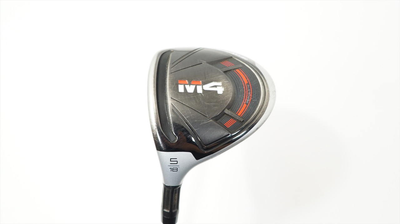 Taylormade M4 18° 5 Fairway Wood Regular Flex Atmos 1143135 Good