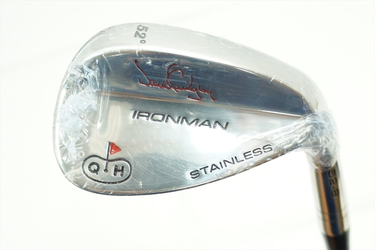 New Ironman 52-8 Gap 52 Degree Wedge Stiff Flex Dynamic Gold Steel