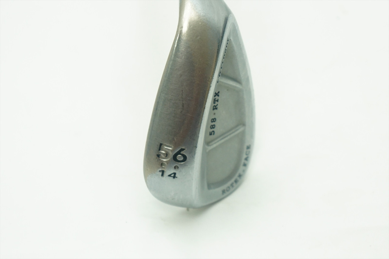Cleveland 588 Rtx Cb Satin Chrome 56-14 Sand Wedge Wedge Flex