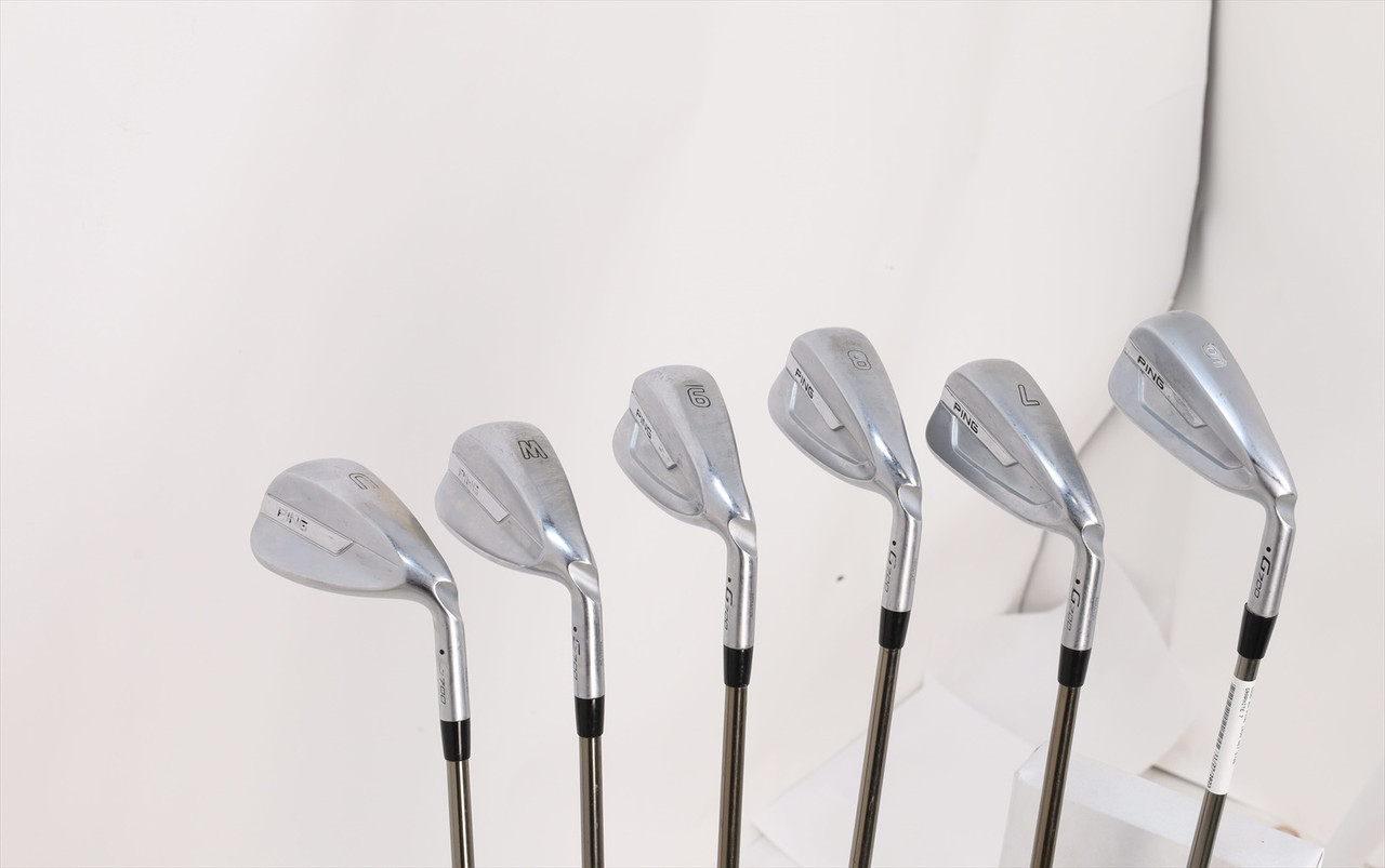 Ping G700 Black Dot Iron Set 6-Pw, Gw Extra Stiff Flex Recoil Es 162571  Good IS6