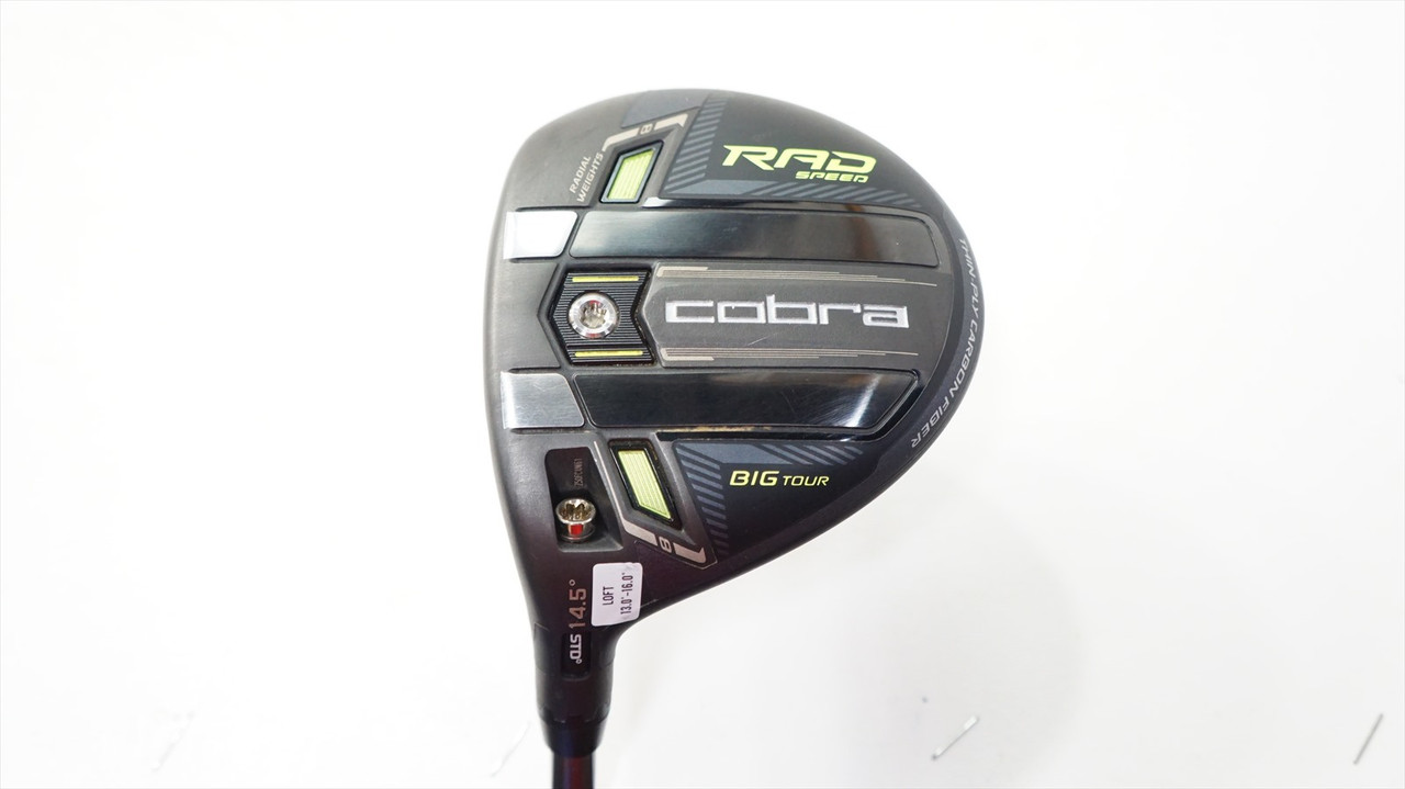 Cobra RAD SPEED TOUR フェアウェイウッド コブラが主要商品として初の“つかまる” フェアウェイウッド