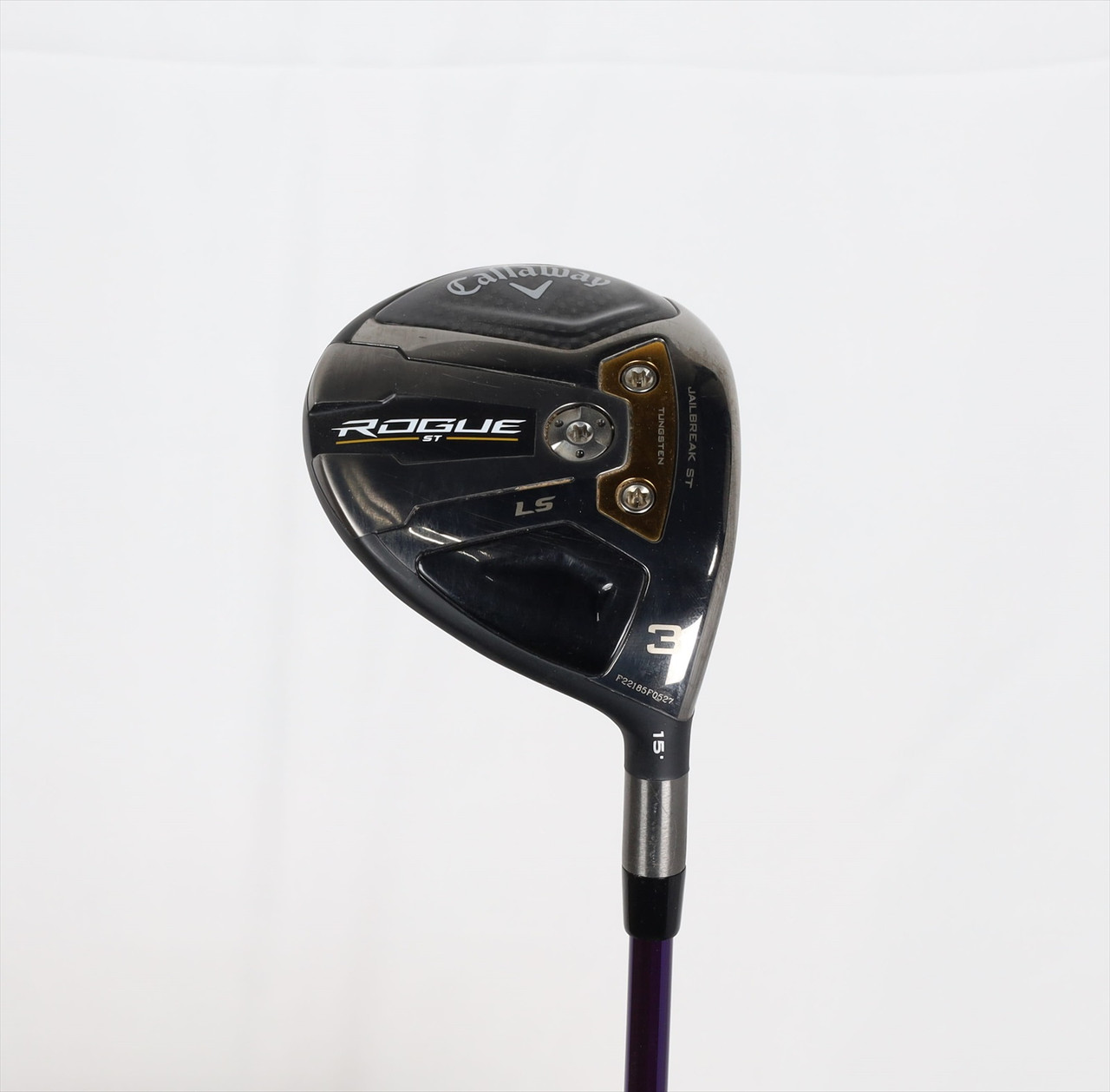 Callaway Rogue St Ls 15° 3 Fairway Wood Extra Stiff Flex Lin-Q