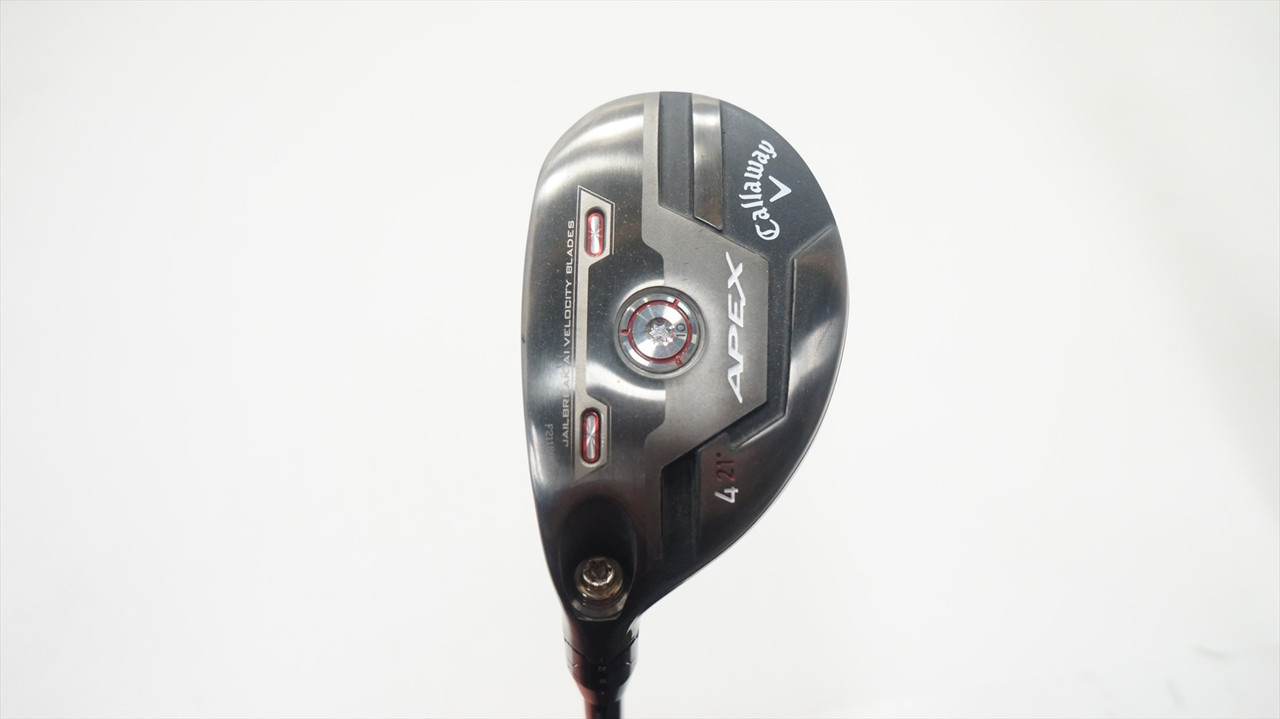 Callaway FW　16°、21° Callaway Apex 21 21° 4 Hybrid Regular Flex Recoil 1130761 Good