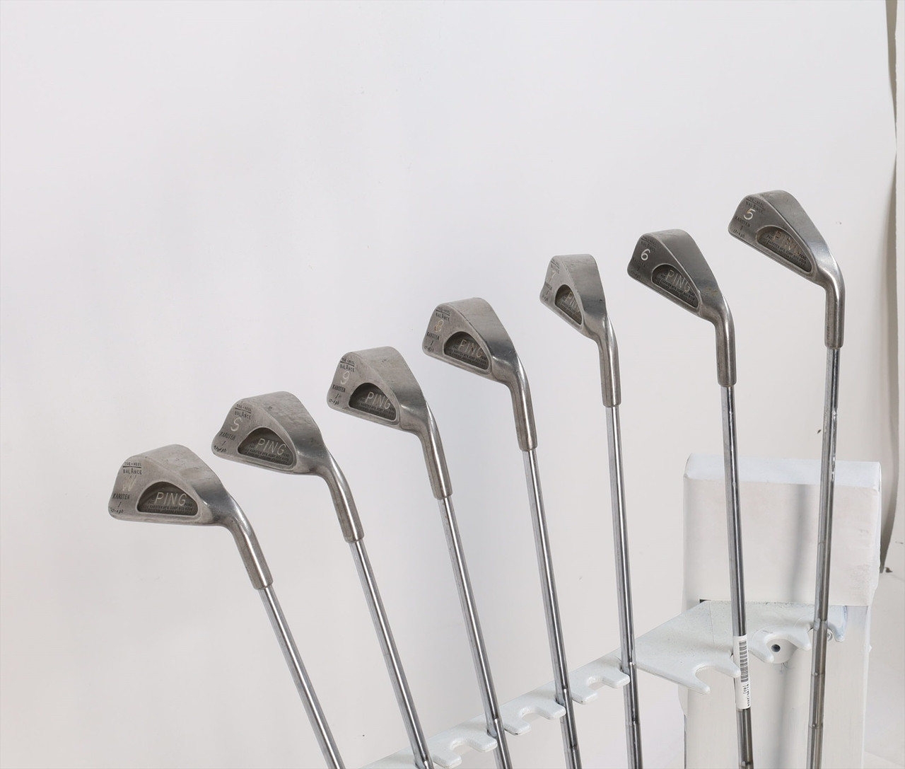 Ping Karsten 1 Iron Set 5-Pw, Sw Stiff Flex Steel 1170464 Good Q31