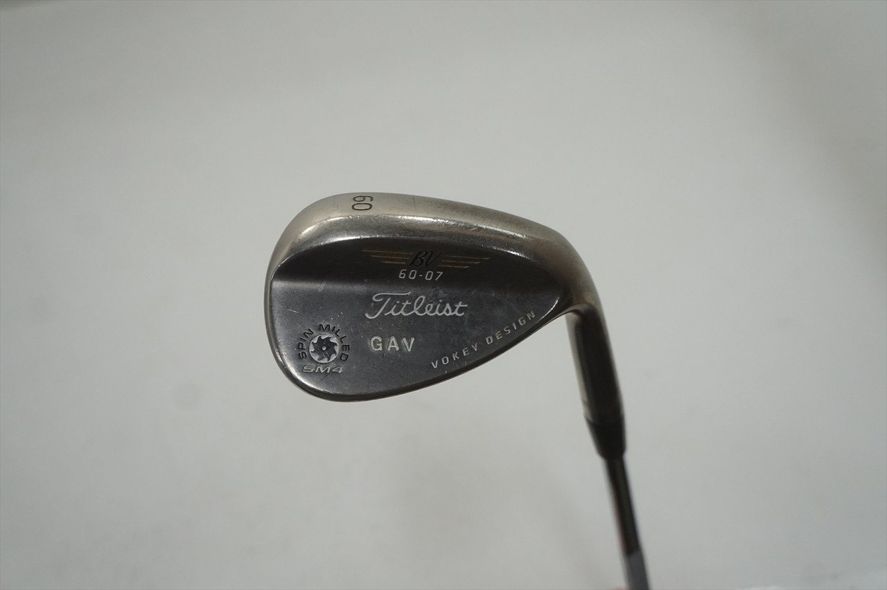 Titleist Vokey Sm4 Black Nickel Wedge 60°-7 Stiff Dynamic Gold