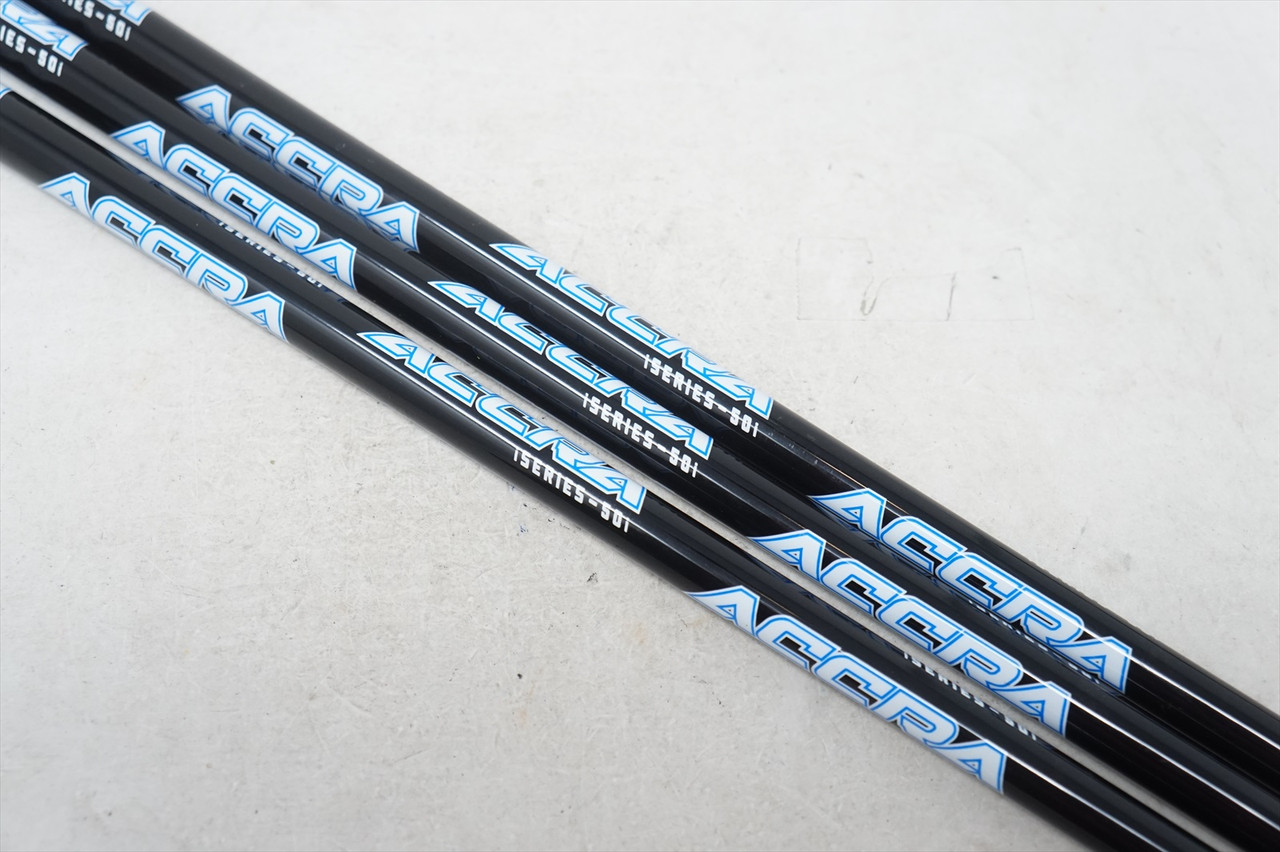 3) Accra iSeries 50i M2 Senior 50g 3pc Wedge Shaft Set 34.5