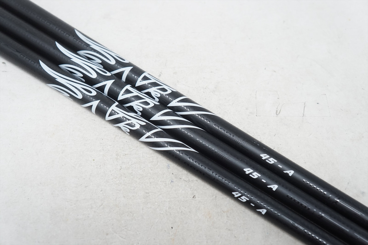 3) Aldila NV Iron 45-A Senior Flex 3pc Wedge Shaft Set Pulls 34.5