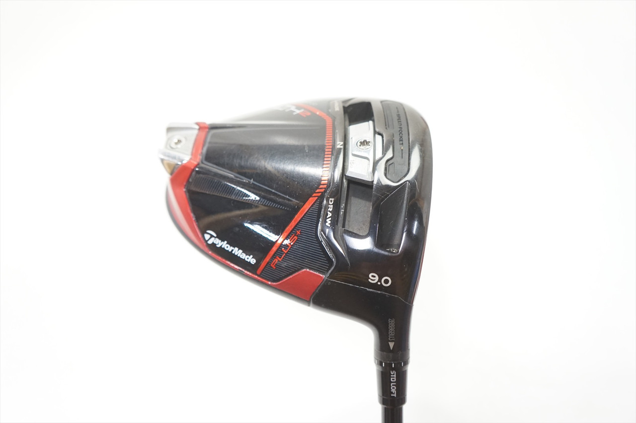 Taylormade Stealth 2 Plus 9° Driver Stiff Flex Mitsubishi Kai'Li Red  Excellent