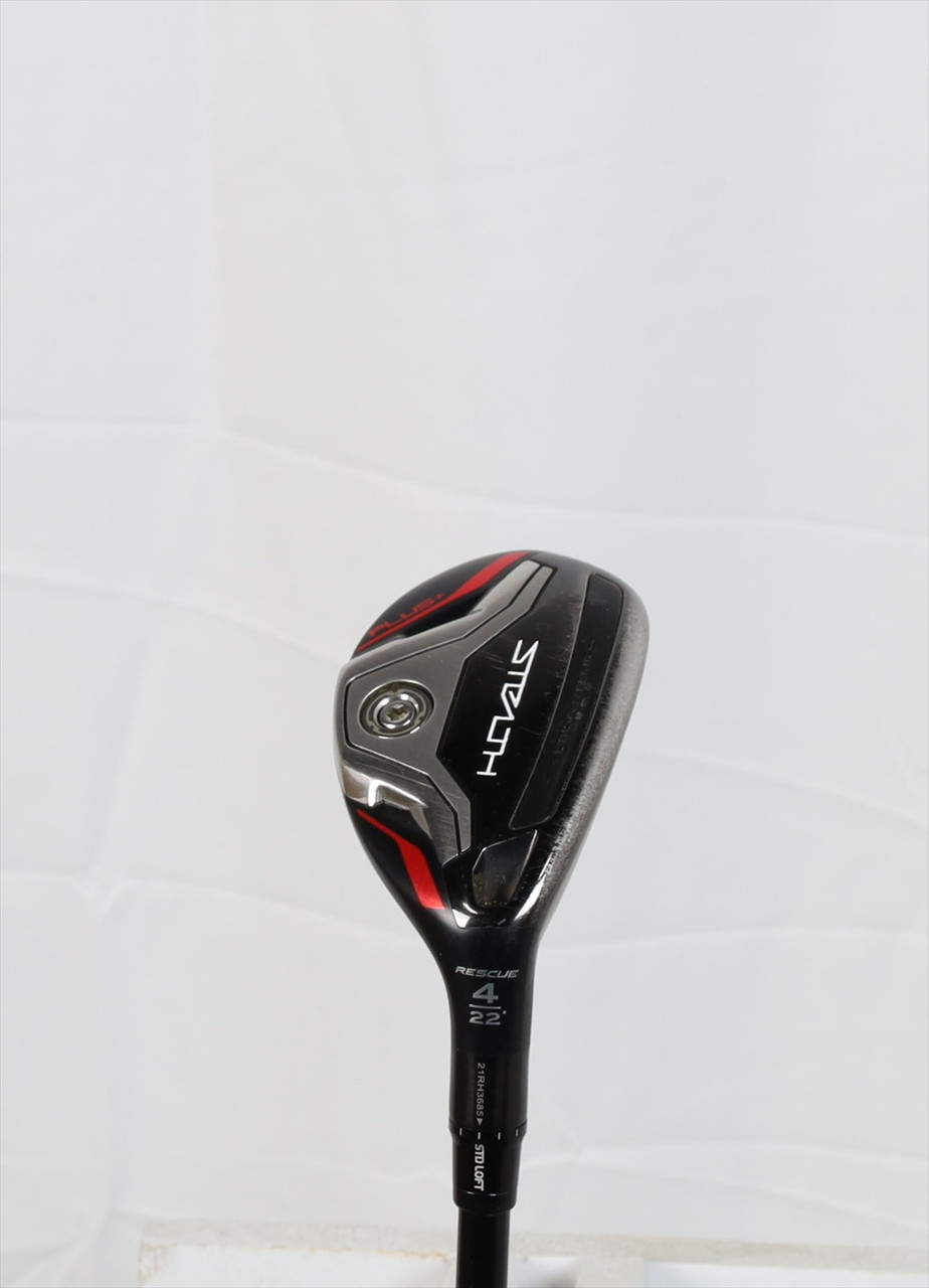 TaylorMade STEALTH PLUS Rescue #4 22° Taylormade Stealth Plus Rescue 22° 4 Hybrid Regular Hzrdus Rdx