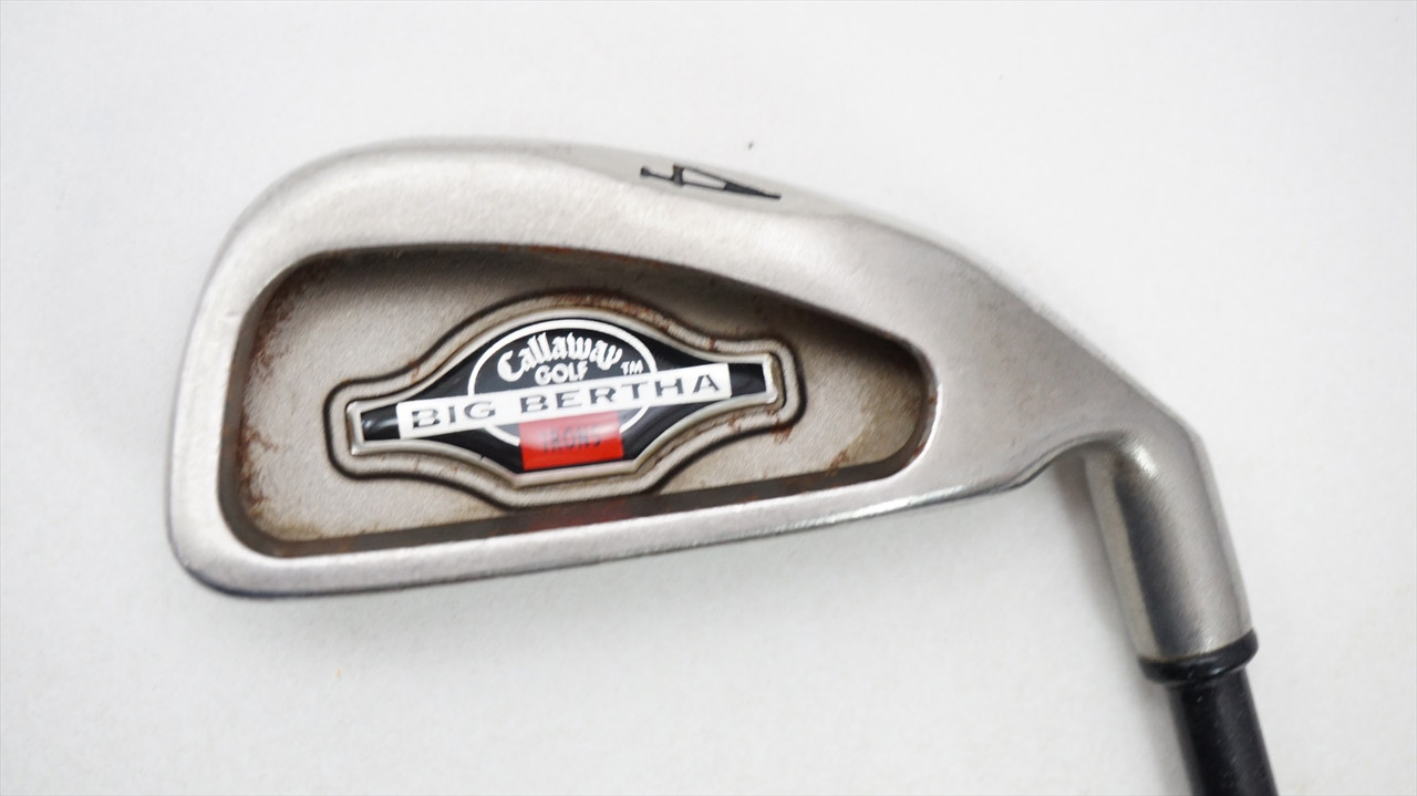 Callaway Big Bertha 1996 Model 4 Iron Graphite Firm Flex Rch 96 0840812 L63