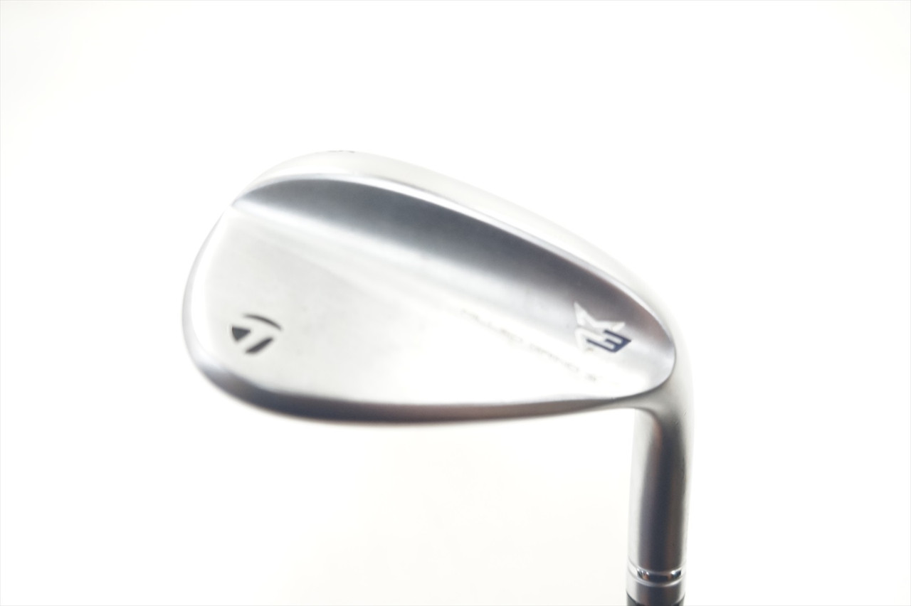 Taylormade Mg3 Satin Raw Chrome Wedge 56°-12 Stiff Dynamic Gold Tour Issue  Good - Mikes Golf Outlet