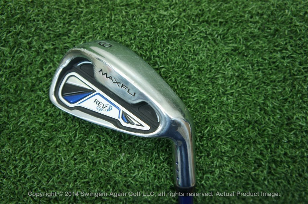 MAXFLI REV 3 JUNIOR 9 IRON GRAPHITE JUNIOR FLEX 33