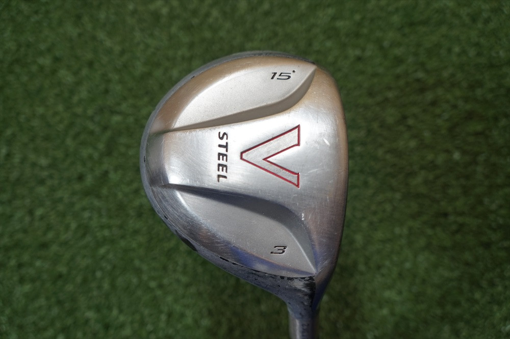 TaylorMade V Steel 15 Degree 3 Fairway Wood Steel Regular 243669 