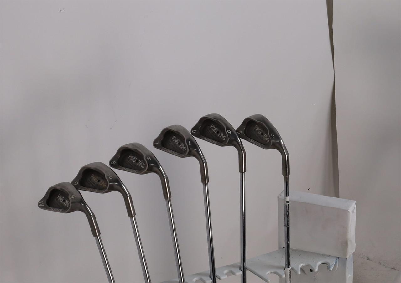 Ping Zing Black Dot Iron Set 5-Pw Stiff Flex Kt-M Steel 1203776