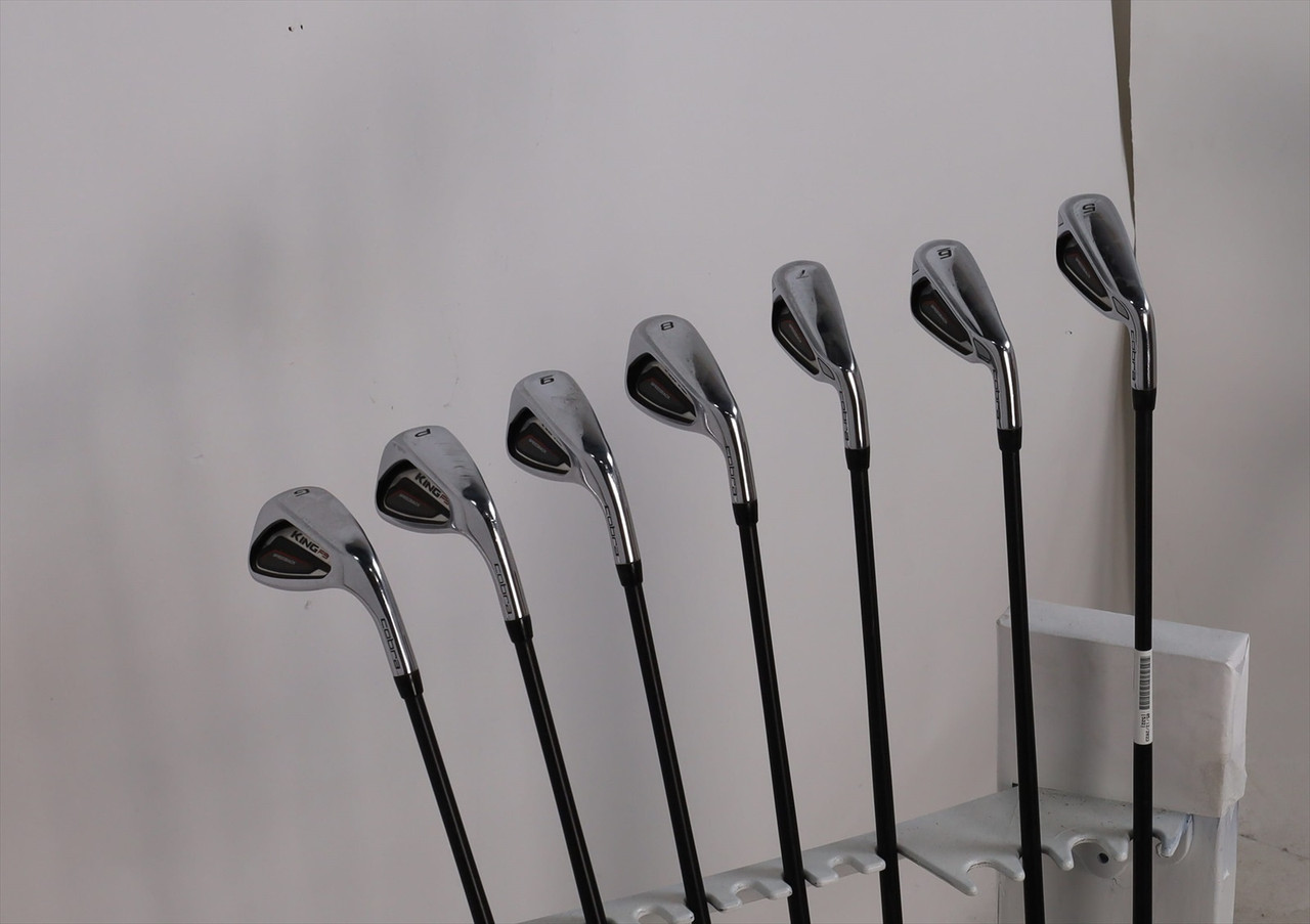 Cobra King F9 Speedback Iron Set 5-Pw, Gw Regular Kbs Tgi 70