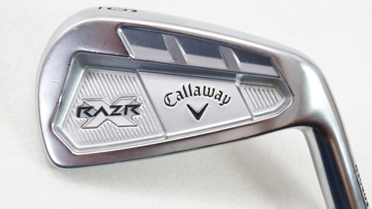 Callaway Razr X Forged 6 Iron Steel Regular Flex Project X 0854566