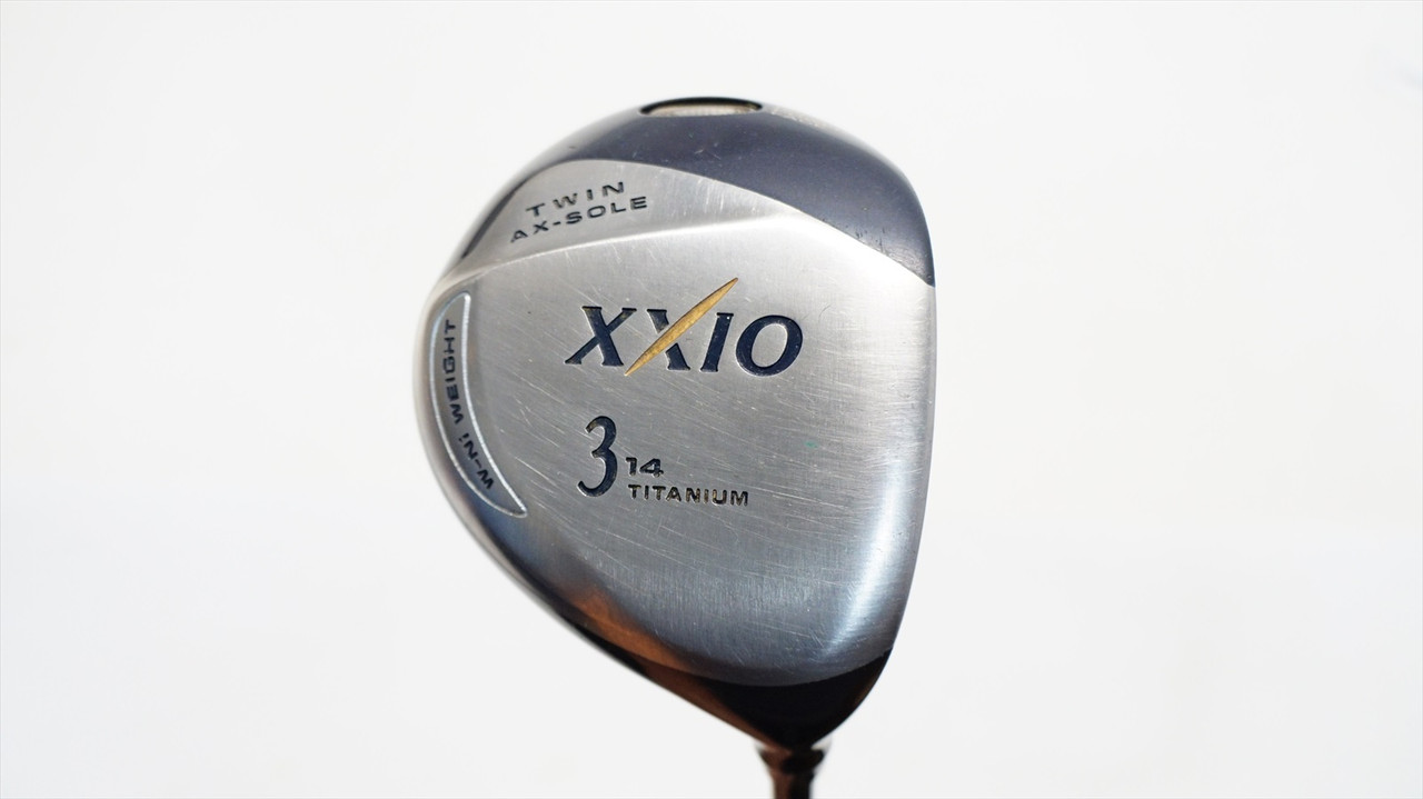 Xxio Titanium Twin Ax-Sole 14 Degree 3 Wood Stiff Flex Speeder Graphite  0864097