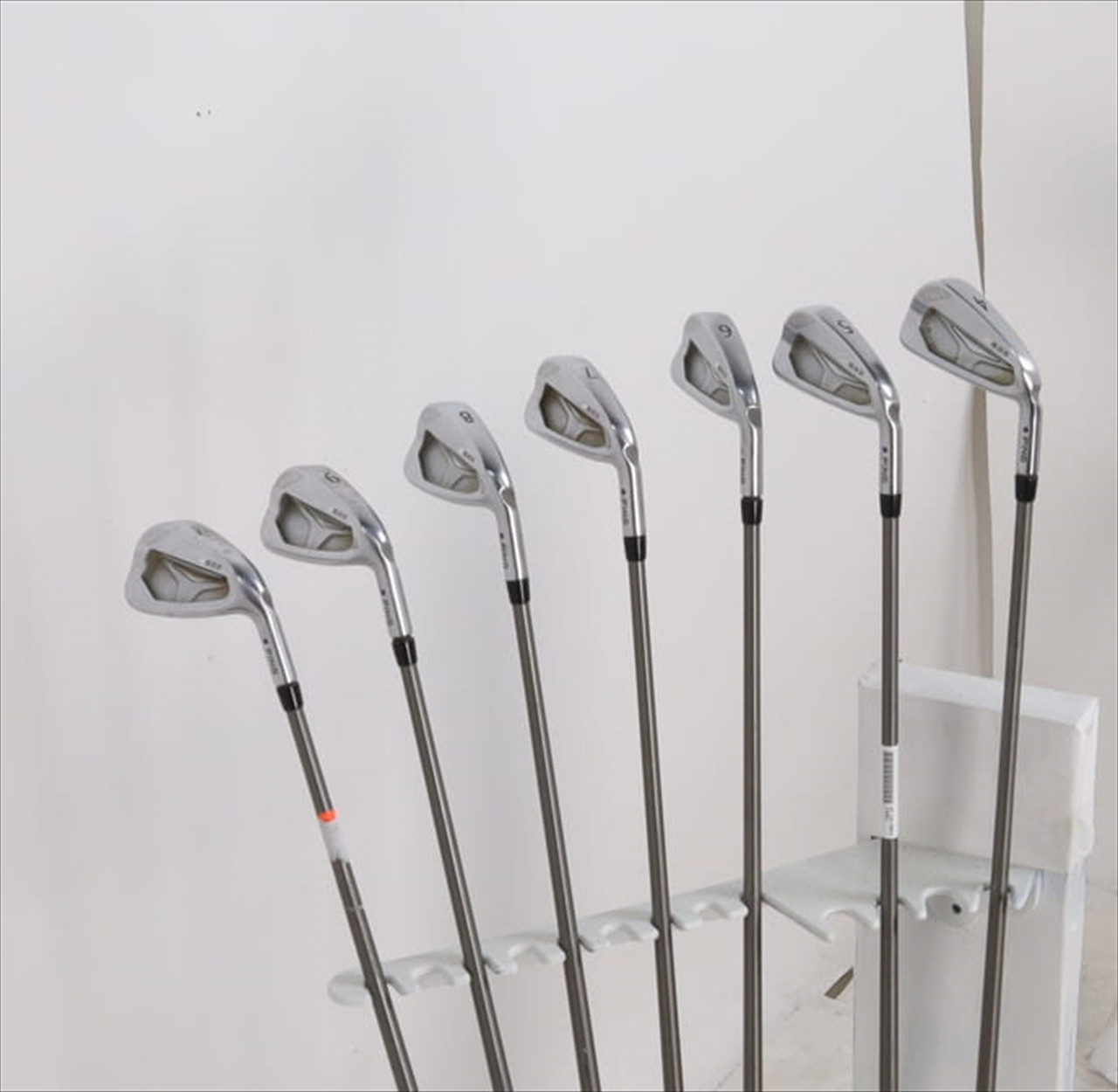 Ping S55 Purple Dot Iron Set 4-Pw Stiff SteelFiber I80 Graphite