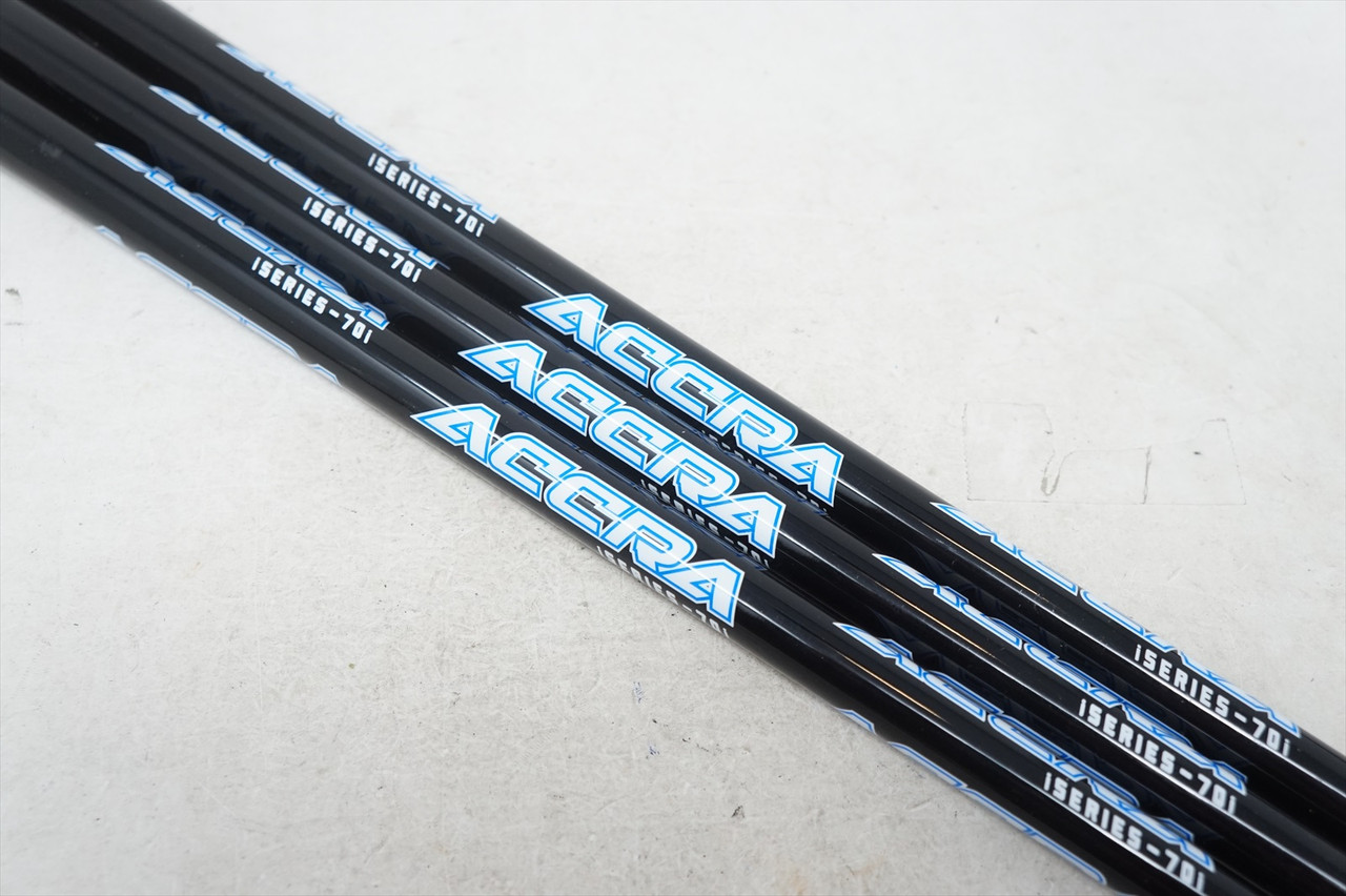 3) Accra iSeries 70i M3 Regular 70g 3pc Wedge Shaft Set 34.5
