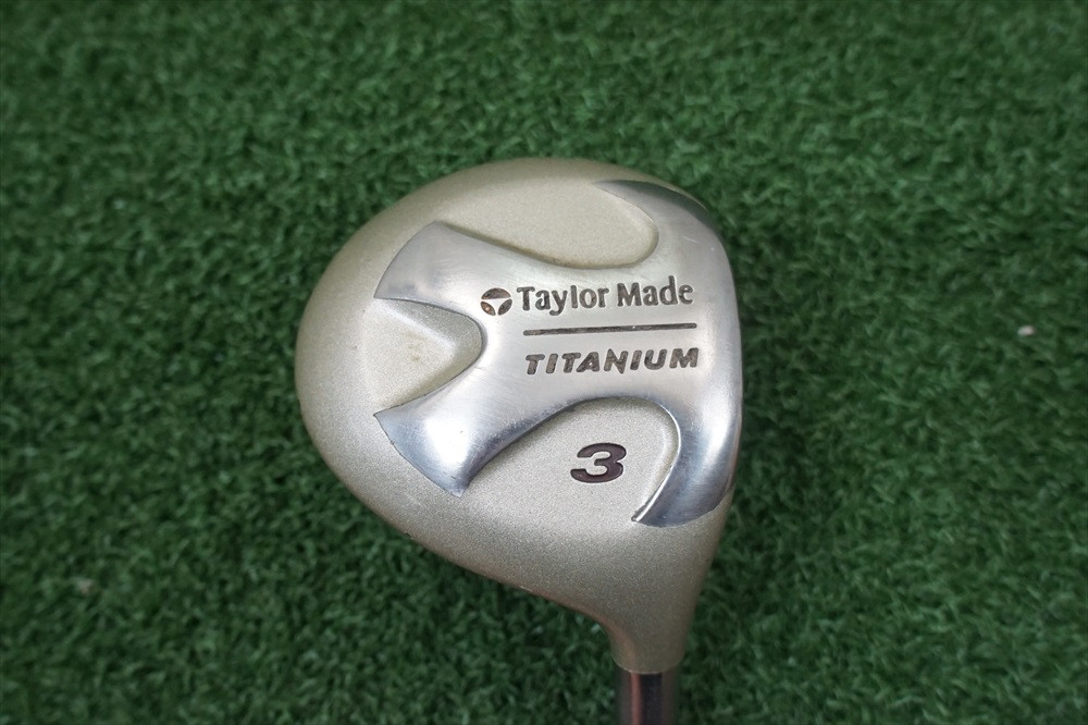 レディース　ゴルフクラブ　TaylorMade ３W Ladies TaylorMade Titanium 3 Fairway Wood Graphite Good Used Golf