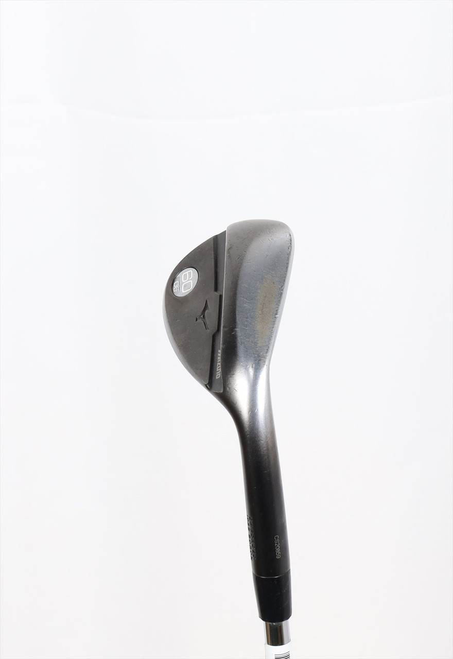Mizuno S18 Gunmetal Black Wedge 60°-6 Wedge Dynamic Gold Stl